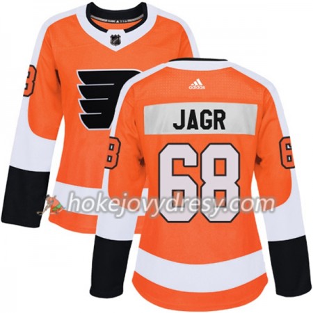 Dámské Hokejový Dres Philadelphia Flyers Jaromir Jagr 68 Adidas 2017-2018 Oranžová Authentic
